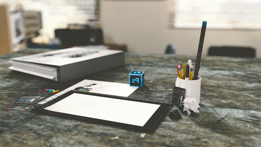 Digital toolbox with modern gadgets